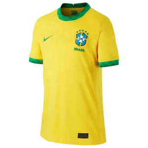 Brazilië Thuis shirt 20-21 - Korte Mouw