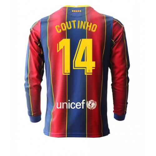 Oceanië Generator Nathaniel Ward FC Barcelona Philippe Coutinho 14 Thuis shirt 2020 2021 – Lange Mouw –  voetbal pakje,voetbalshirts sale,voetbal tenue kopen