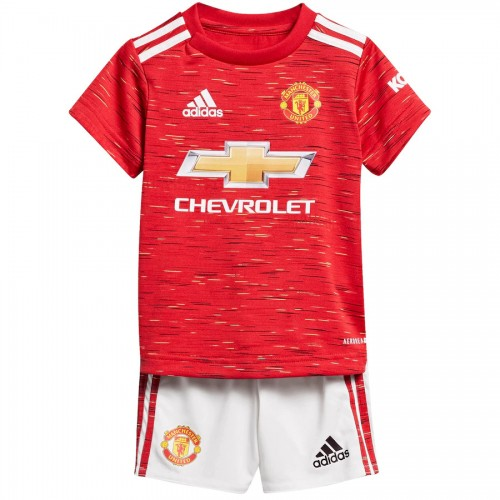 Manchester United Kids Thuis tenue 21 – Mouw(Inclusief korte broek) – voetbal pakje,voetbalshirts sale,voetbal kopen