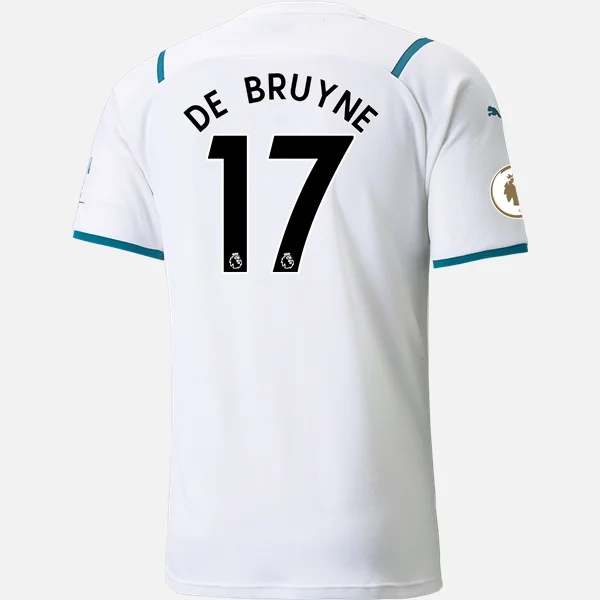 Goedkope Manchester Kevin De Bruyne Uit shirt 2021 2022 – Korte Mouw – voetbal pakje,voetbalshirts sale,voetbal tenue kopen