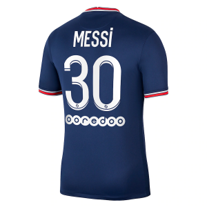 Paris Saint Germain PSG Lionel Messi 30 Jordan Brand Thuis shirt 2021/22 - Korte Mouw