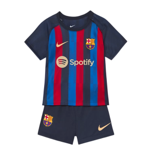 FC Barcelona Kids Thuistenue 2022 2023 – Korte Mouw