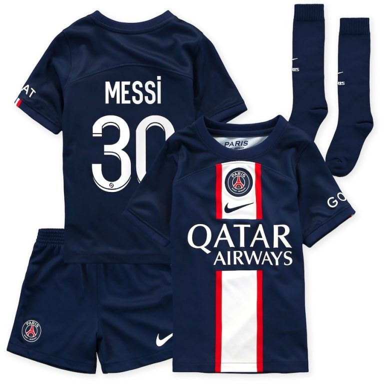 Andere plaatsen Liever bevolking Paris Saint-Germain PSG Lionel Messi 30 Kind Thuistenue 2022 2023 – Korte  Mouw – voetbal pakje,voetbalshirts sale,voetbal tenue kopen