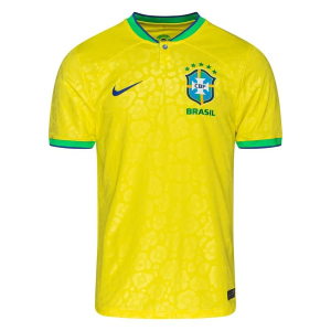 Brazilië Thuis shirt WK Voetbal 2022 – Korte Mouw